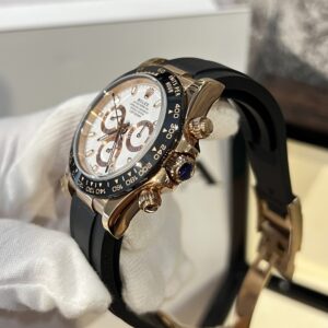Đồng Hồ Rolex Daytona Fake Cao Cấp Mặt Trắng 40mm (3)