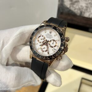 Đồng Hồ Rolex Daytona Fake Cao Cấp Mặt Trắng 40mm (3)
