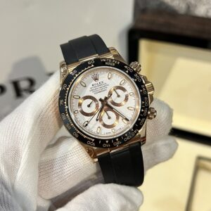 Đồng Hồ Rolex Daytona Fake Cao Cấp Mặt Trắng 40mm (3)