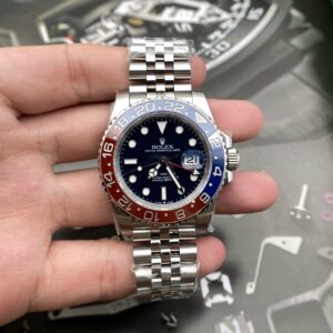Đồng Hồ Rolex GMT-Master II 126710BLRO Replica 11 Pepsi Clean 40mm