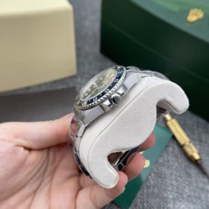 Đồng Hồ Rolex GMT Master II Black Dial Nhà Máy Clean 40mm (4)