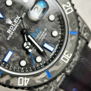 Đồng Hồ Rolex GMT-Master II Diw Replica 11 Carbon Siêu Nhẹ 40mm (10)