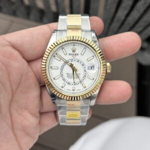 Đồng Hồ Rolex Sky-Dweller Replica 11 Nhà Máy N 41mm (4)