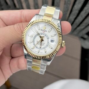 Đồng Hồ Rolex Sky-Dweller Replica 11 Nhà Máy N 41mm (4)