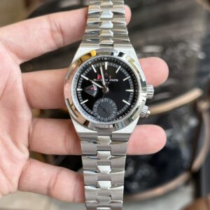 Đồng Hồ Vacheron Constantin Overseas Tourbillon 7900V Rep 11 Mặt Đen 41mm(4)