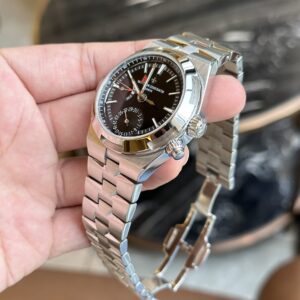 Đồng Hồ Vacheron Constantin Overseas Tourbillon 7900V Rep 11 Mặt Đen 41mm(4)