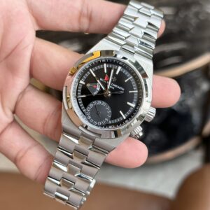 Đồng Hồ Vacheron Constantin Overseas Tourbillon 7900V Rep 11 Mặt Đen 41mm(4)