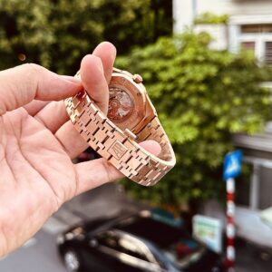 Đồng Hồ Audemars Piguet Royal Oak 26574OR Mặt Trắng Rep 11 41mm (4)