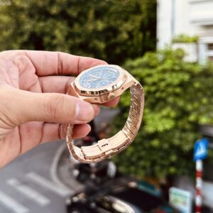 Đồng Hồ Audemars Piguet Royal Oak 26574OR Mặt Xanh Rep 11 41mm (2)