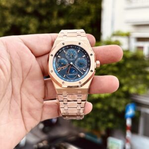 Đồng Hồ Audemars Piguet Royal Oak 26574OR Mặt Xanh Rep 11 41mm (2)