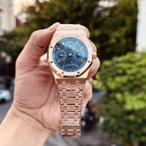 Đồng Hồ Audemars Piguet Royal Oak 26574OR Mặt Xanh Rep 11 41mm (2)