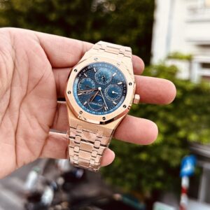 Đồng Hồ Audemars Piguet Royal Oak 26574OR Mặt Xanh Rep 11 41mm (2)