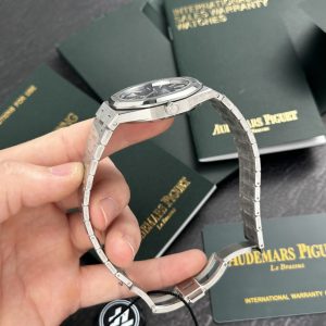 Đồng Hồ Audemars Piguet Royal Oak Jumbo Extra-Thin 15202ST Replica (9)