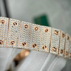 Đồng Hồ Cartier Santos Nam Đính Full Đá Replica 1 1 (9)