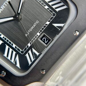 Đồng Hồ Cartier Santos WSSA0037 Replica 11 Mặt Xám Nhà Máy BV