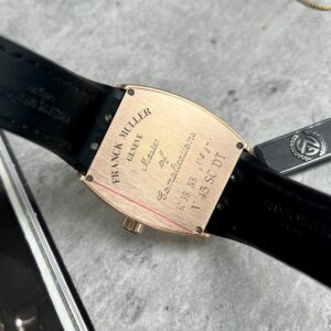 Đồng Hồ Franck Muller V45 Rose Gold Replica ABF Factory Màu Đen 45mm (8)