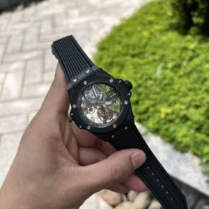 Đồng Hồ Hublot Big Bang Tourbillon Vỏ Gốm Đen JB Factory 45mm (1)