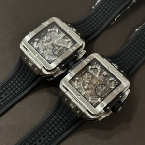 Đồng Hồ Hublot Big Big Square Replica 11 Titanium Nhà Máy BBF 42mm (1)