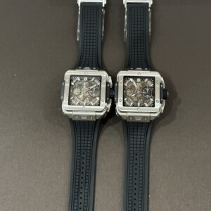 Đồng Hồ Hublot Big Big Square Replica 11 Titanium Nhà Máy BBF 42mm (1)
