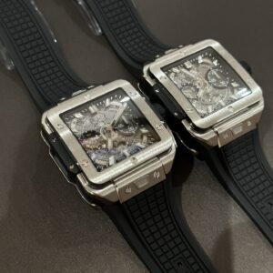 Đồng Hồ Hublot Big Big Square Replica 11 Titanium Nhà Máy BBF 42mm (1)