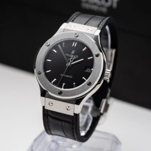 Đồng Hồ Hublot Classic Fusion Titanium Black Replica 11 Nhà Máy JJF 38mm (1)