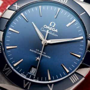 Đồng Hồ Omega Constellation Replica 11 Màu Xanh Dương (1)