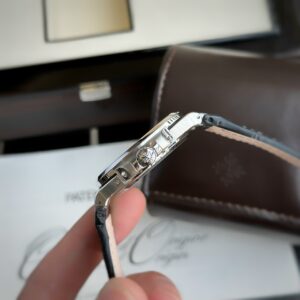 Đồng Hồ Patek Philippe 5712 Nhà Máy GR Mặt Xám Dây Da 40mm