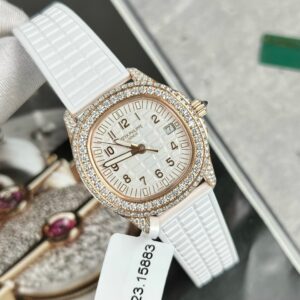 Đồng Hồ Patek Philippe Aquanaut 5069R Đính Moissanite Rep 11 PPF (1)
