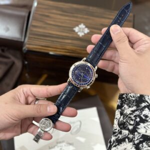 Đồng Hồ Patek Philippe Complications 6102 Replica 11 Màu Xanh Dương 44mm (1)