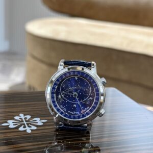 Đồng Hồ Patek Philippe Complications 6102 Replica 11 Màu Xanh Dương 44mm (1)