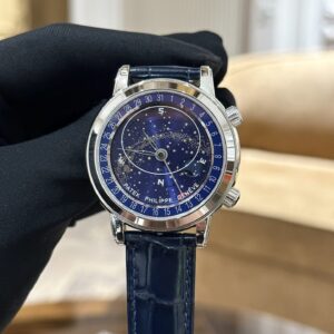 Đồng Hồ Patek Philippe Complications 6102 Replica 11 Màu Xanh Dương 44mm (1)