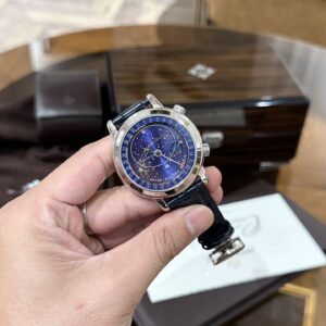 Đồng Hồ Patek Philippe Complications 6102 Replica 11 Màu Xanh Dương 44mm (1)