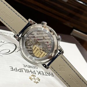 Đồng Hồ Patek Philippe Complications 6102 Replica 11 Màu Xanh Dương 44mm (1)
