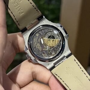 Đồng Hồ Patek Philippe Nautilus 5722G Đính Kim Cương Moissanite 40mm (1)