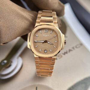 Đồng Hồ Patek Philippe Nautilus 7118 Replica Màu Vàng Hồng Nhà Máy 3K (1)