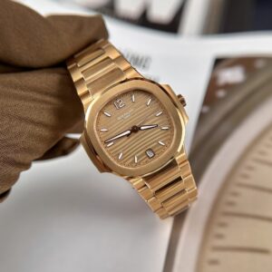 Đồng Hồ Patek Philippe Nautilus 7118 Replica Màu Vàng Hồng Nhà Máy 3K (1)