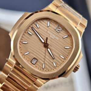 Đồng Hồ Patek Philippe Nautilus 7118 Replica Màu Vàng Hồng Nhà Máy 3K (1)