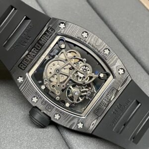 Đồng Hồ Richard Mille RM055 Carbon NTPT Rep 11 BBR Màu Đen 45mm (6)