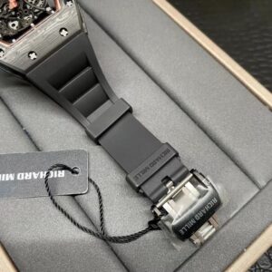 Đồng Hồ Richard Mille RM055 Carbon NTPT Rep 11 BBR Màu Đen 45mm (6)