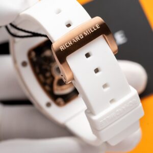 Đồng Hồ Richard Mille RM07-01 Nữ Đính Đá Vỏ Ceramic Trắng 36mm (1)
