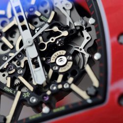 Đồng Hồ Richard Mille RM35-02 Replica 11 Carbon Fiber Màu Đỏ 45mm (2)
