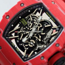 Đồng Hồ Richard Mille RM35-02 Replica 11 Carbon Fiber Màu Đỏ 45mm (2)
