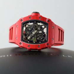 Đồng Hồ Richard Mille RM35-02 Replica 11 Carbon Fiber Màu Đỏ 45mm (2)