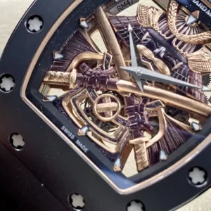 Đồng Hồ Richard Mille RM47 Samurai Tourbillon Ceramic Replica (1)