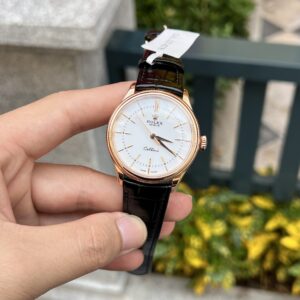 Đồng Hồ Rolex Cellini 50505 Bọc Vàng Thật Replica 11 39mm (4)