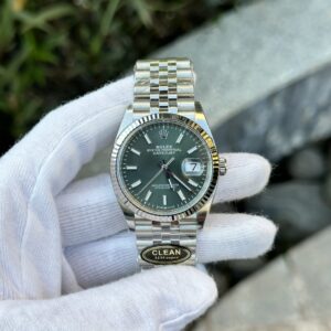 Đồng Hồ Rolex DateJust 126334 Mặt Số Xanh Lá Cây Clean Factory 36mm (5)
