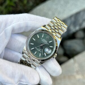 Đồng Hồ Rolex DateJust 126334 Mặt Số Xanh Lá Cây Clean Factory 36mm (5)