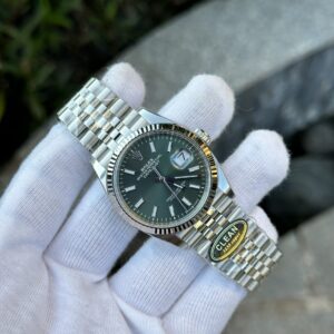 Đồng Hồ Rolex DateJust 126334 Mặt Số Xanh Lá Cây Clean Factory 36mm (5)