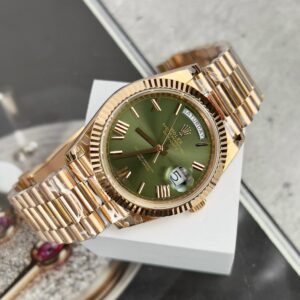 Đồng Hồ Rolex Day-Date 228235 Mặt Xanh Lá Cây Nhà Máy GM (1)