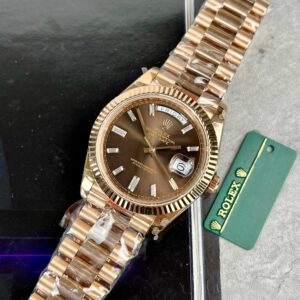 Đồng Hồ Rolex Day-Date 228235 Replica 11 Mặt Số Chocolate GMF 40mm (2)